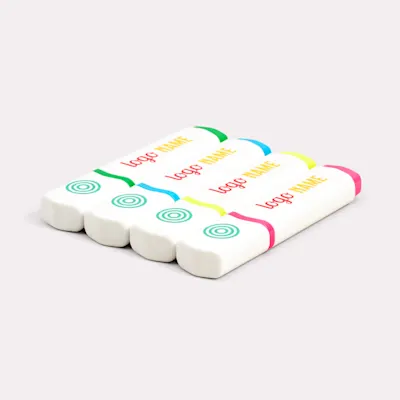 Beispielfoto: Textmarker mit Logo