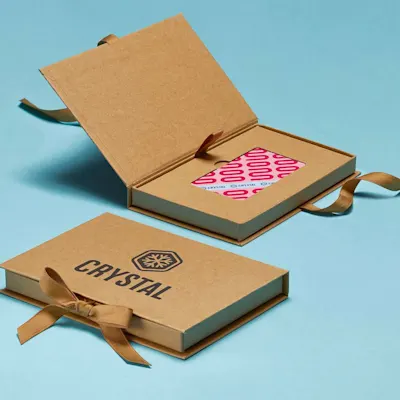 Beispielfoto: Schachteln für Geschenkkarten