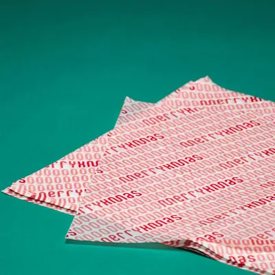 Beispielfoto: Seidenpapier