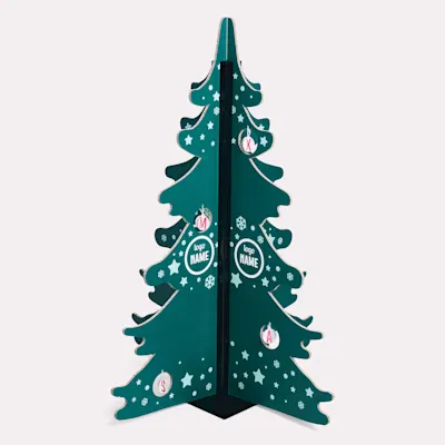 Beispielfoto: Christbaum aus Karton