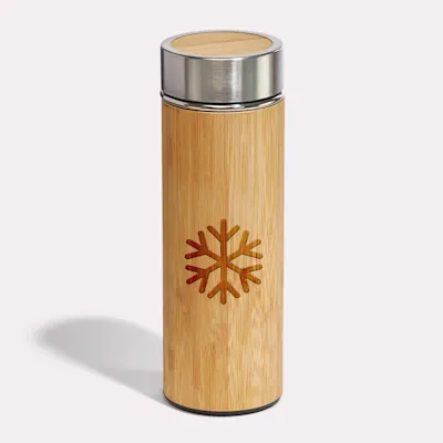 Beispielfoto: Thermoflasche mit Teesieb