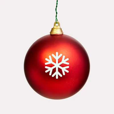 Beispielfoto: Christbaumkugeln